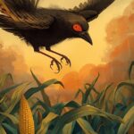 Leyenda del Dziú y el maíz – ave Dziú con ojos rojos (mito maya)